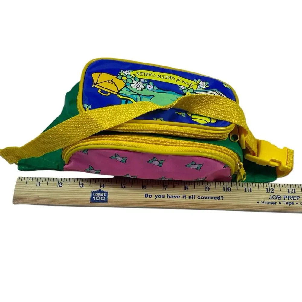 VERY RARE Vintage 90s Fanny Pack Anne Of Green Gables Neon MINT CONDITION Canada